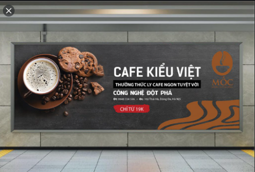 Ảnh banner quảng cáo cafe đẹp Ảnh banner quảng cáo cafe đẹp