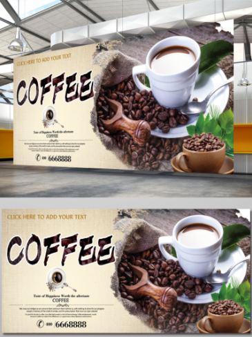+10 Mẫu banner quảng cáo cà phê đẹp 2021