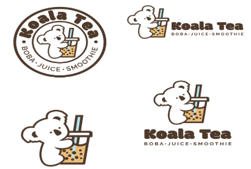 logo hoạt hình gấu koala