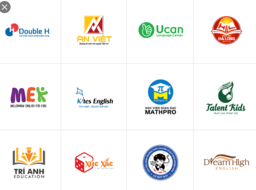 Mẫu Logo công ty đẹp lĩnh vực giáo dục 
