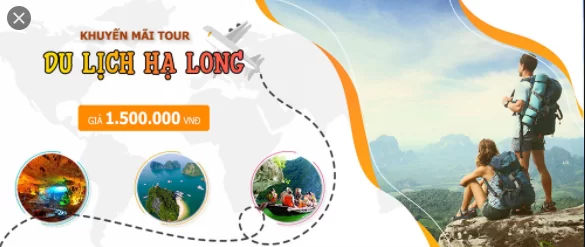 Banner quảng cáo tour du lịch Hạ Long